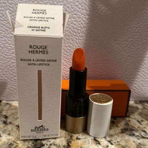 Rouge Hermes, Satin lipstick, Orange Boîte Used Once